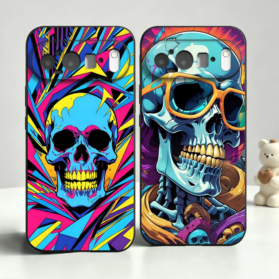 Neon Pop Art Skull Case for Go - đánh giá và giá Google Pixel 8A