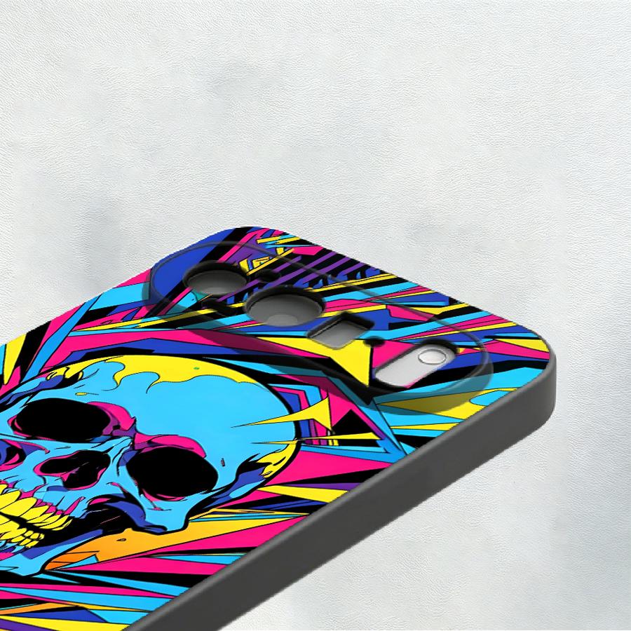 Neon Pop Art Skull Case for Go - đánh giá và giá Google Pixel 8A