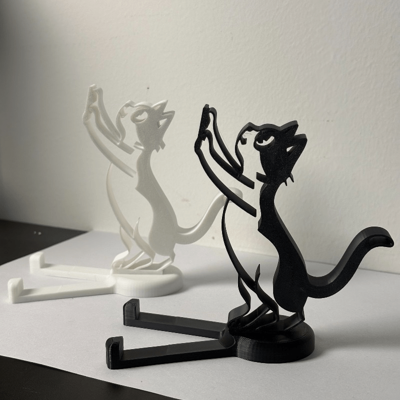 Abstract Hollow Line Cat Phone - đánh giá và giá Useful Tablet Accessories