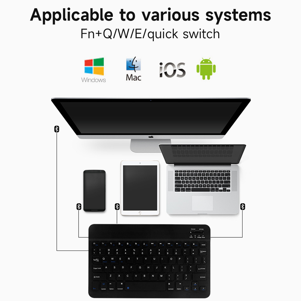 Bluetooth Keyboard for IOS And - đánh giá và giá Windows Tablet Accessories