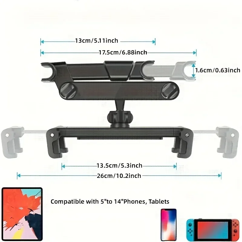 Foldable Car Phone Holder Back - đánh giá và giá Tablet Accessories Must Have