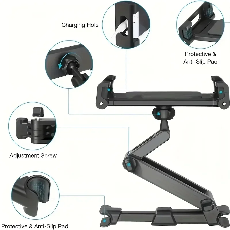Foldable Car Phone Holder Back - đánh giá và giá Tablet Accessories Must Have
