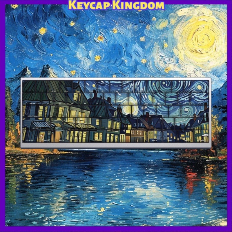 Van Gogh Starry Sky Theme Keyc - đánh giá và giá Tablet Pc Accessories