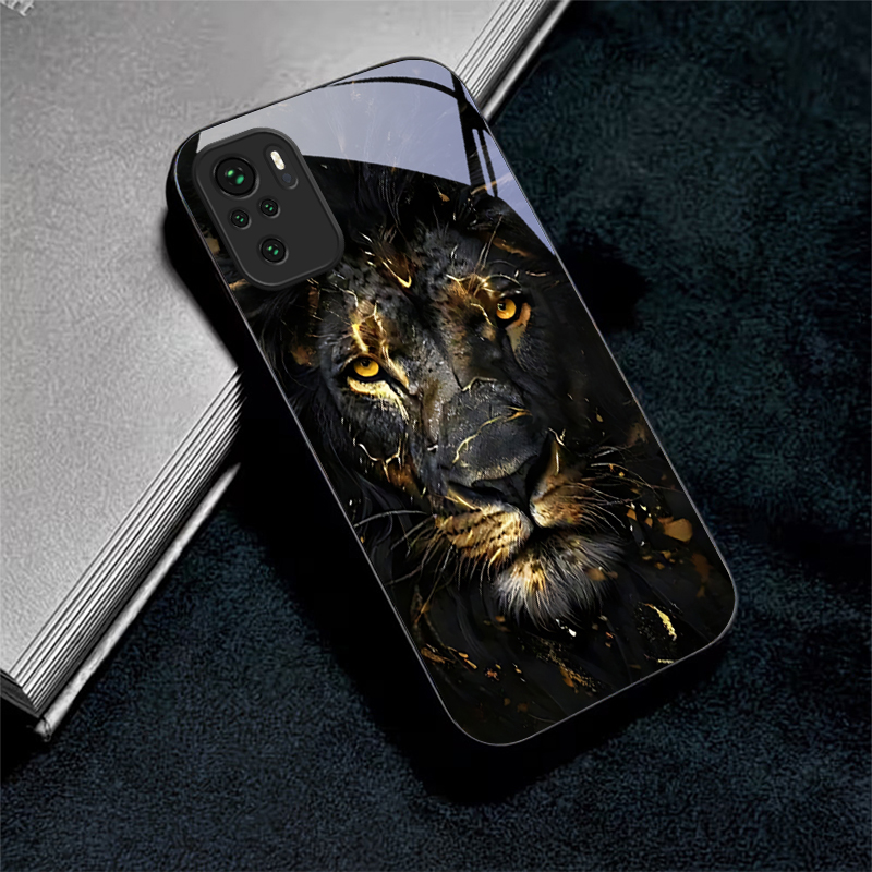 Lion With Golden Black Glass P - đánh giá và giá Xiaomi Redmi Note 14