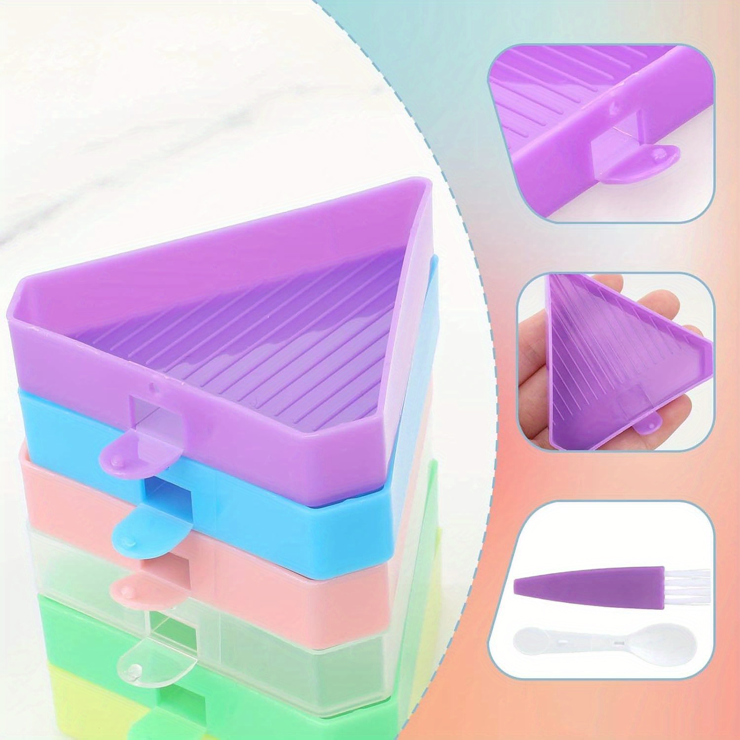 9PCS New Diamond Painting Tray - đánh giá và giá Drawing Tablet Pen Accessories